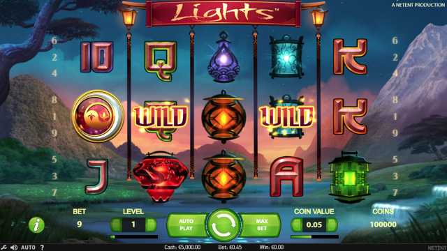 Бонусная игра Lights 6